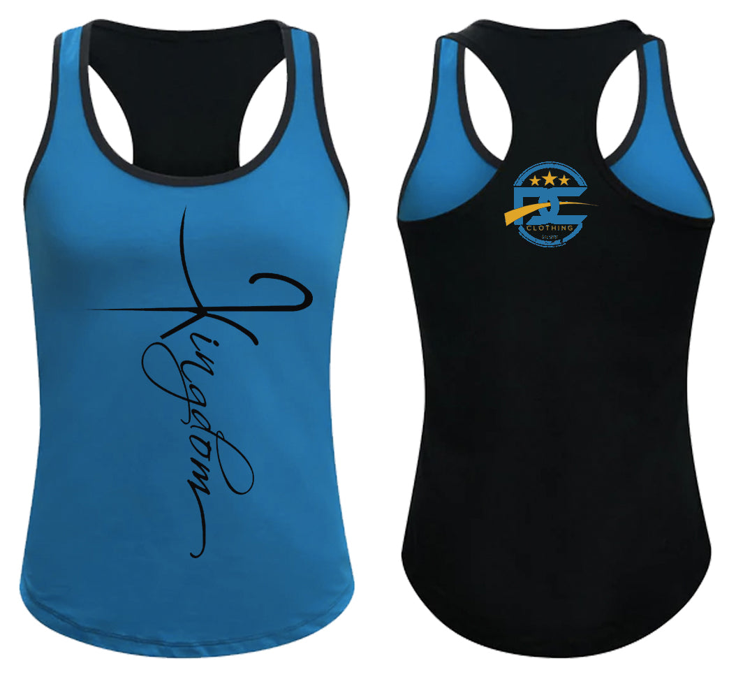 "Kingdom Women" Racerback Two Tone
