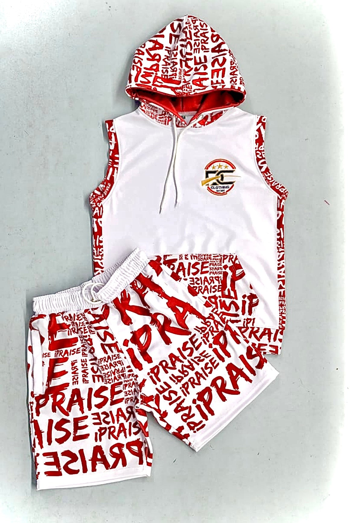 iPraise "Declaration" - Sleeveless Hoodie Set