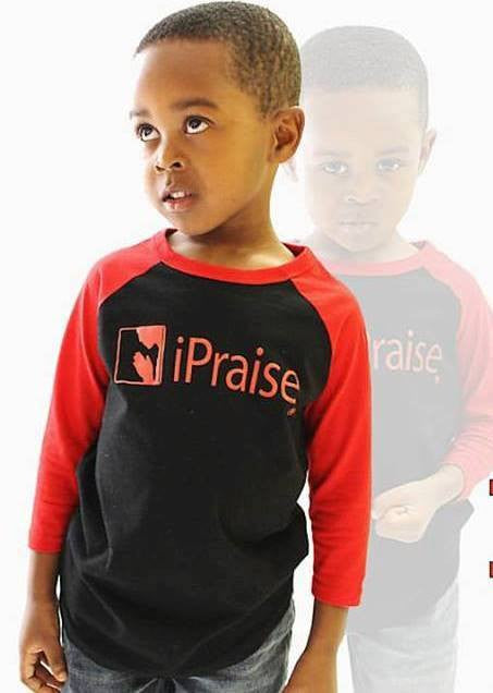 Kids Raglan iPraise Shirt
