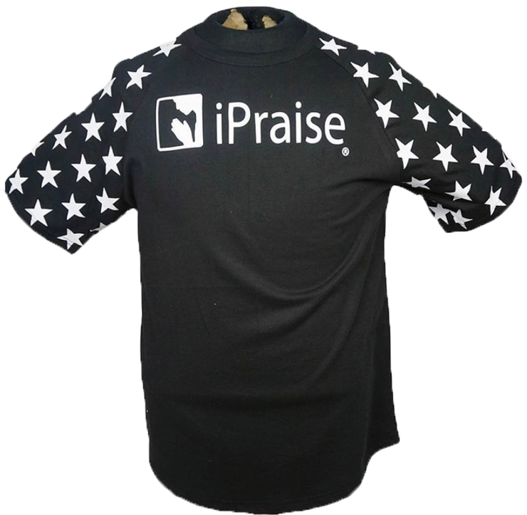 3/4 Sleeve iPraise Shirt w/ Stars