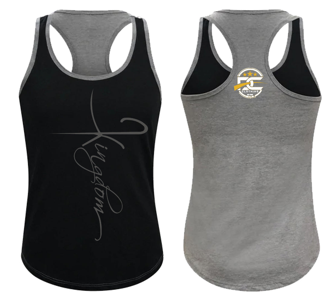 "Kingdom Women" Racerback Two Tone