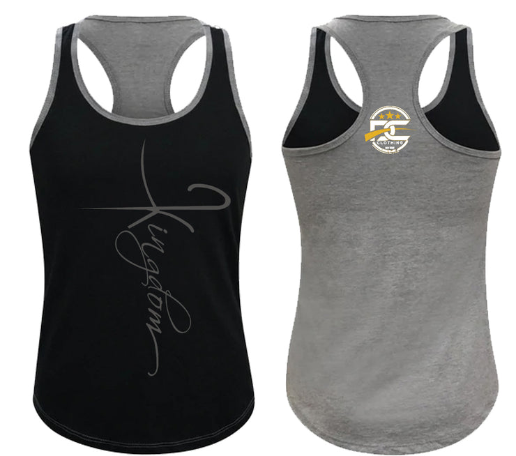 "Kingdom Women" Racerback Two Tone